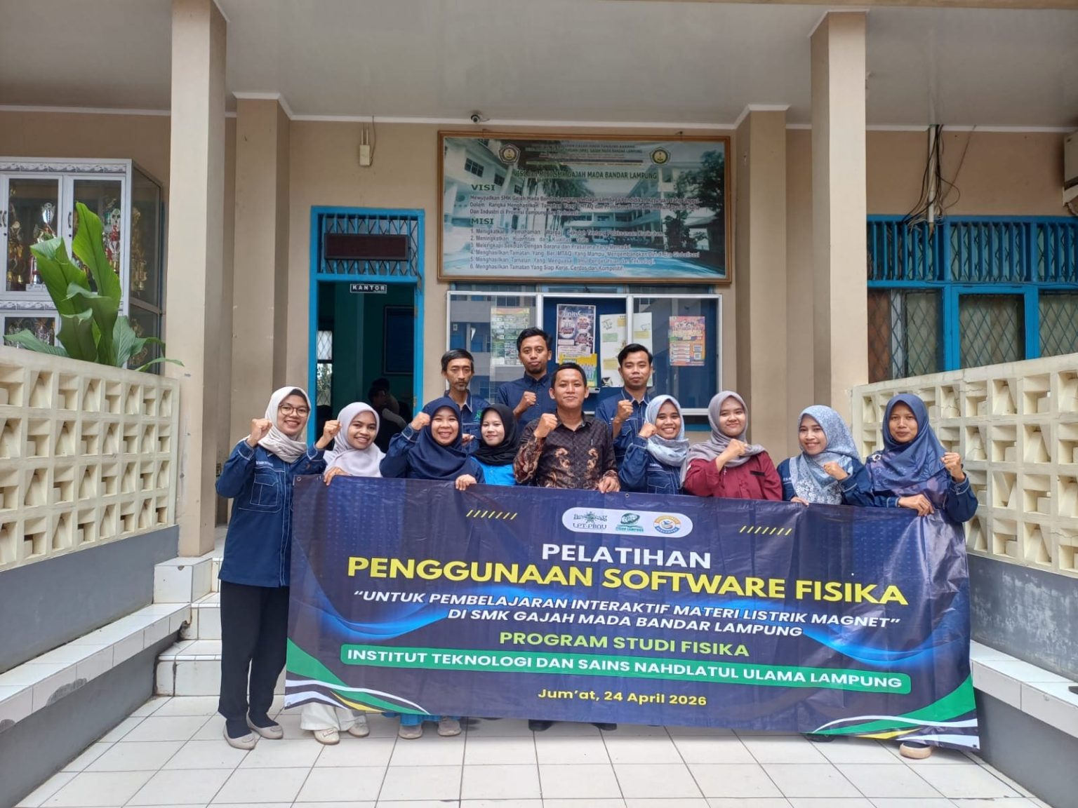 Dosen dan Mahasiswa Prodi Fisika ITS NU Lampung Bawa Simulasi PhET ke ...